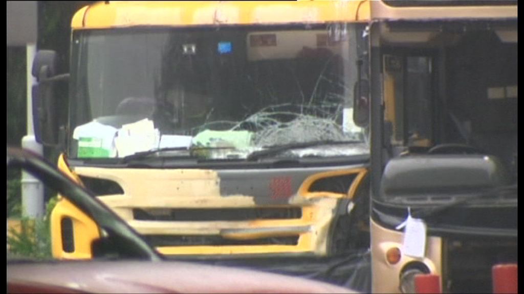 警截獲落馬洲車禍懷疑涉事貨車