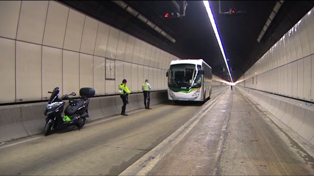 將軍澳隧道車禍一死　往九龍管道全線重開