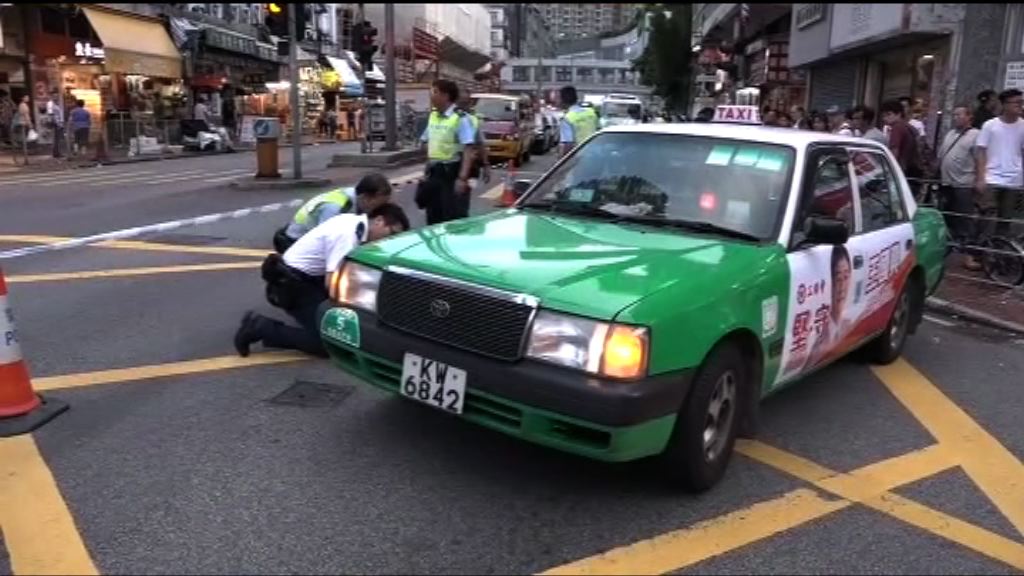 屯門的士撞死過馬路男童