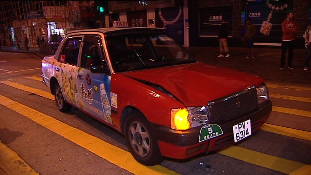 尖沙咀彌敦道六旬漢遭的士撞斃