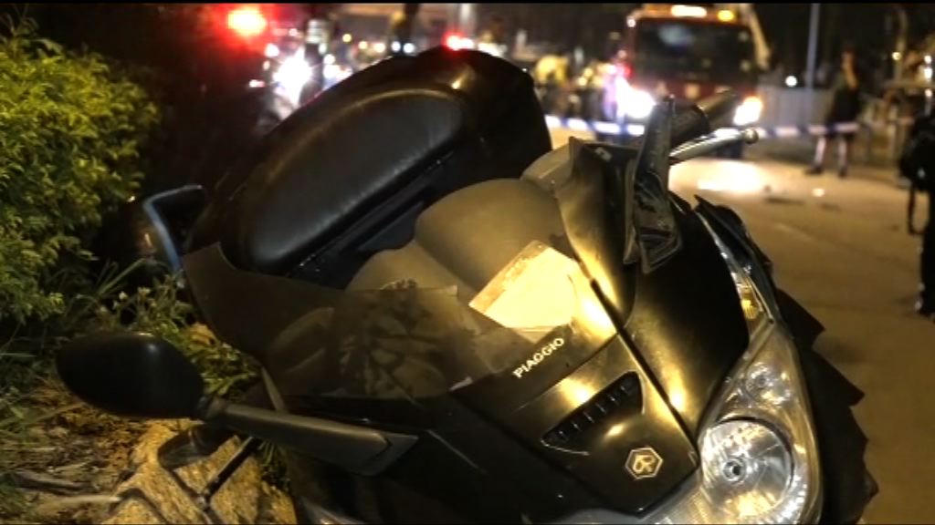 荃灣電單車撞斃過路老翁