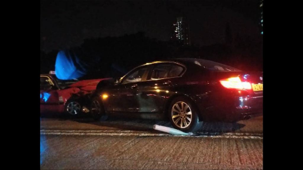 九龍城四車相撞　UBER司機死亡 