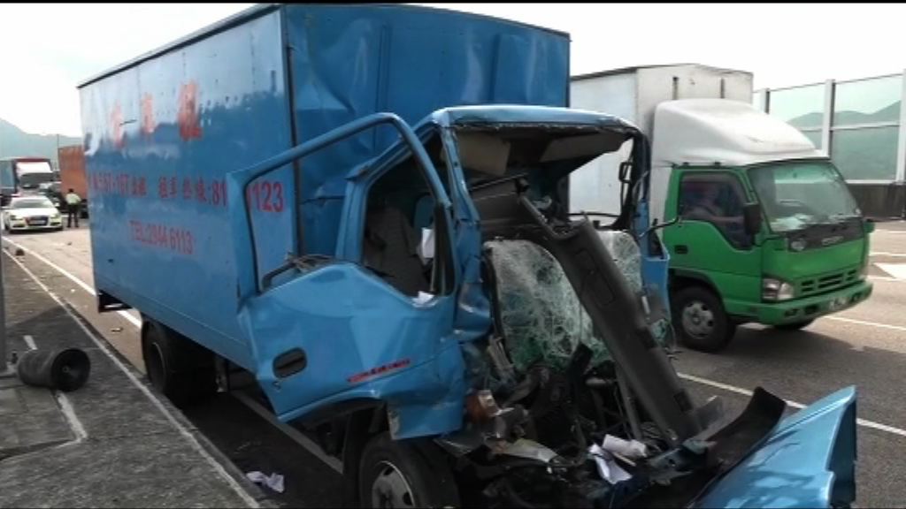 元朗公路致命車禍貨車司機亡