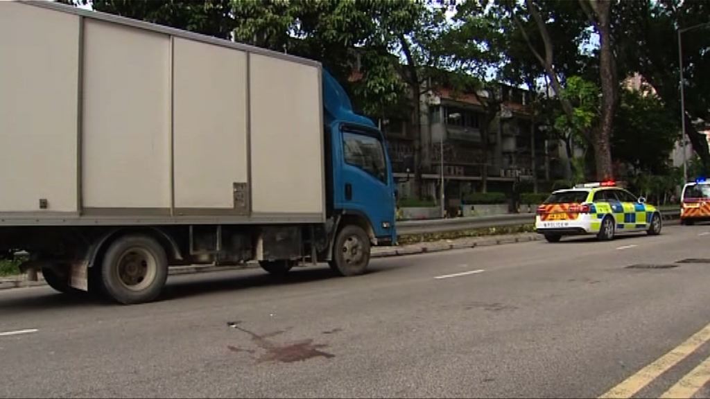 元朗貨車撞斃踏單車女子