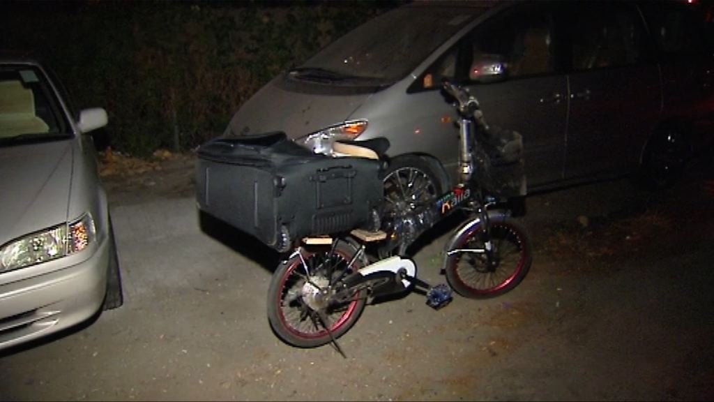 元朗車禍踏單車男子死亡