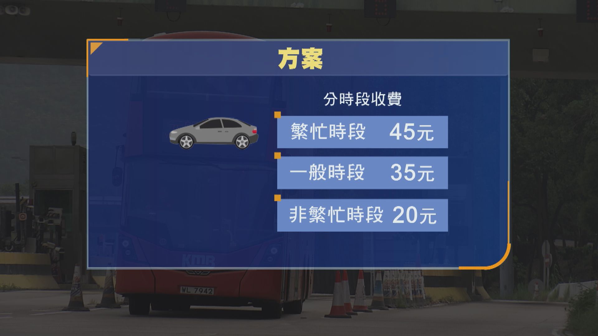 政府明年收回大欖隧道 據悉私家車收費擬降至45元或以下