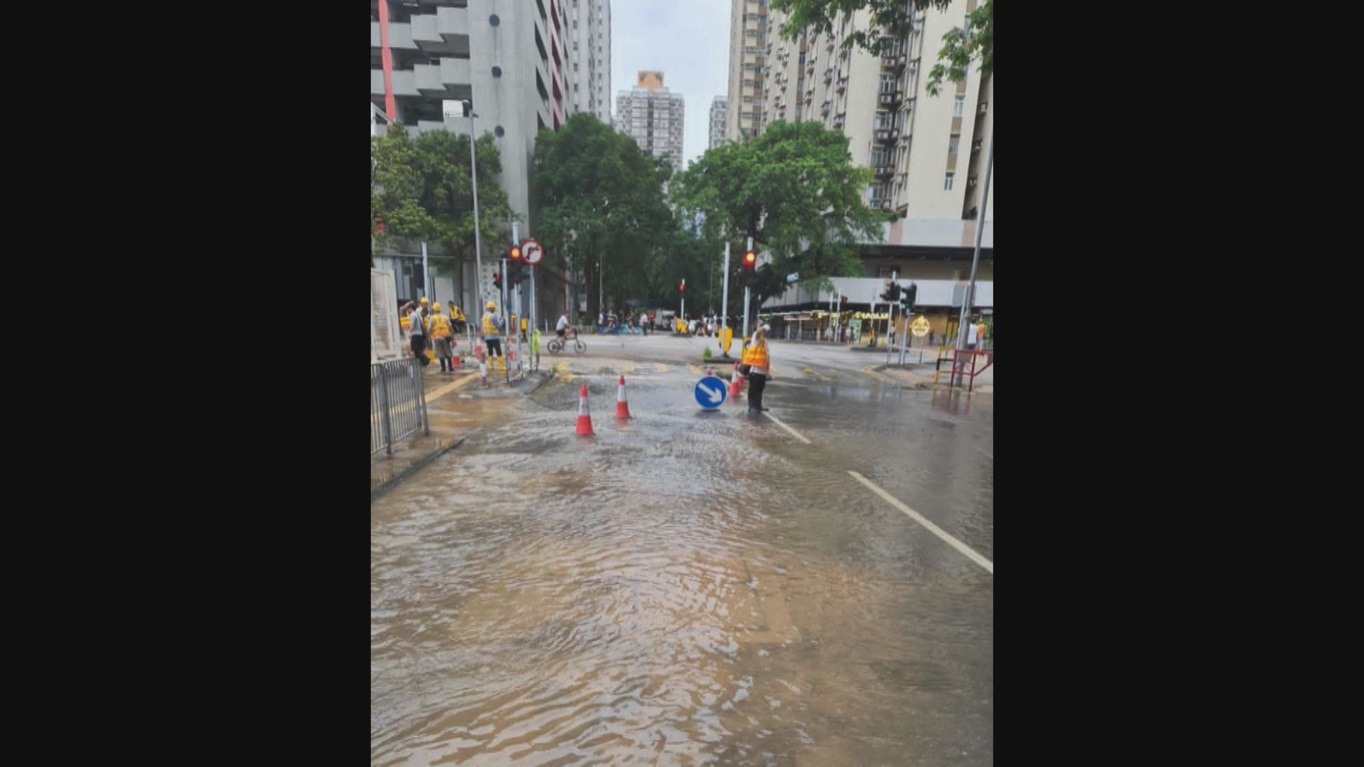 大埔大元邨爆水管　附近一帶今晚停食水