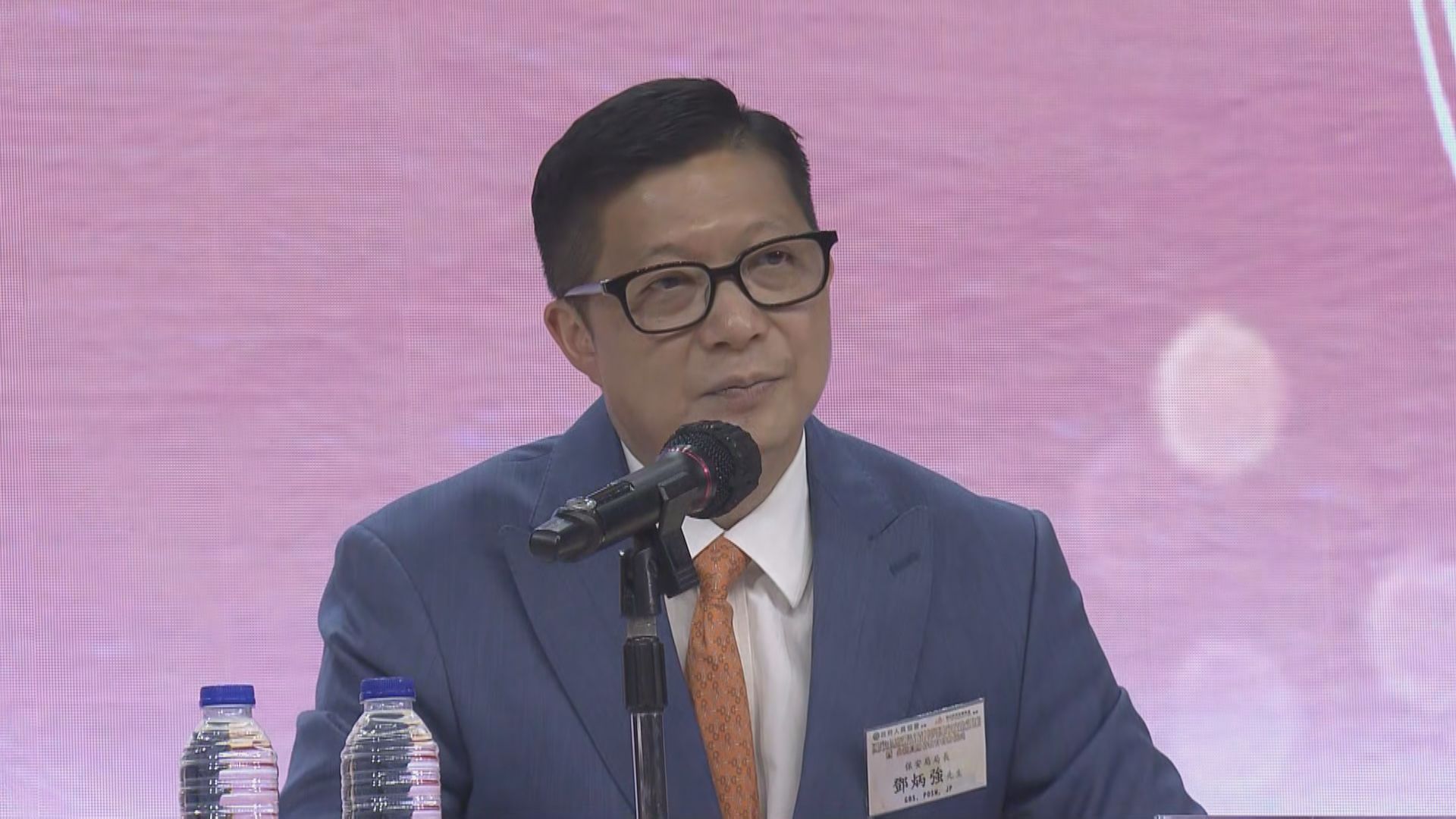 鄧炳強：須針對間諜行為立法　應對西方特務