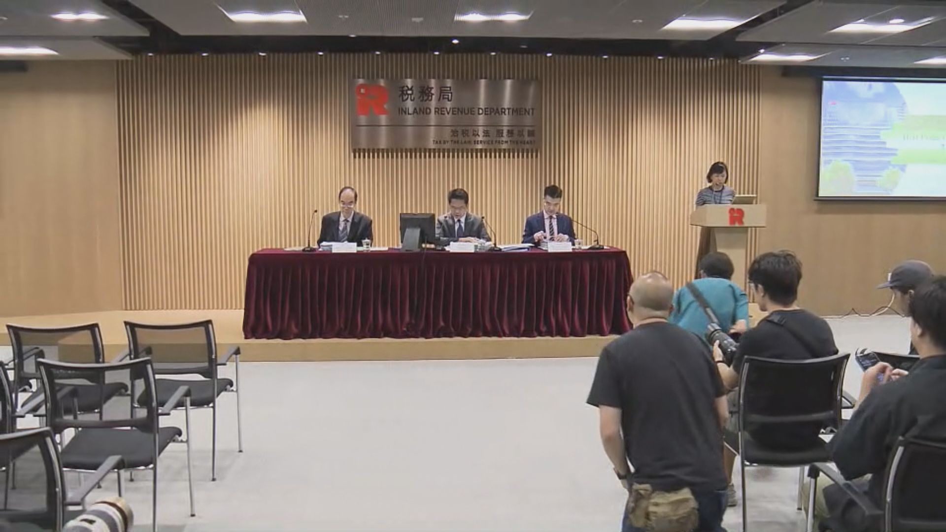 稅務局上年度總稅收3420億元 按年下跌5%
