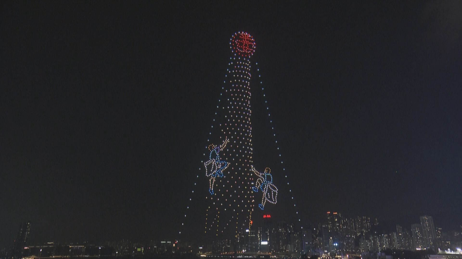 節慶主題無人機表演　搶包山提早登場
