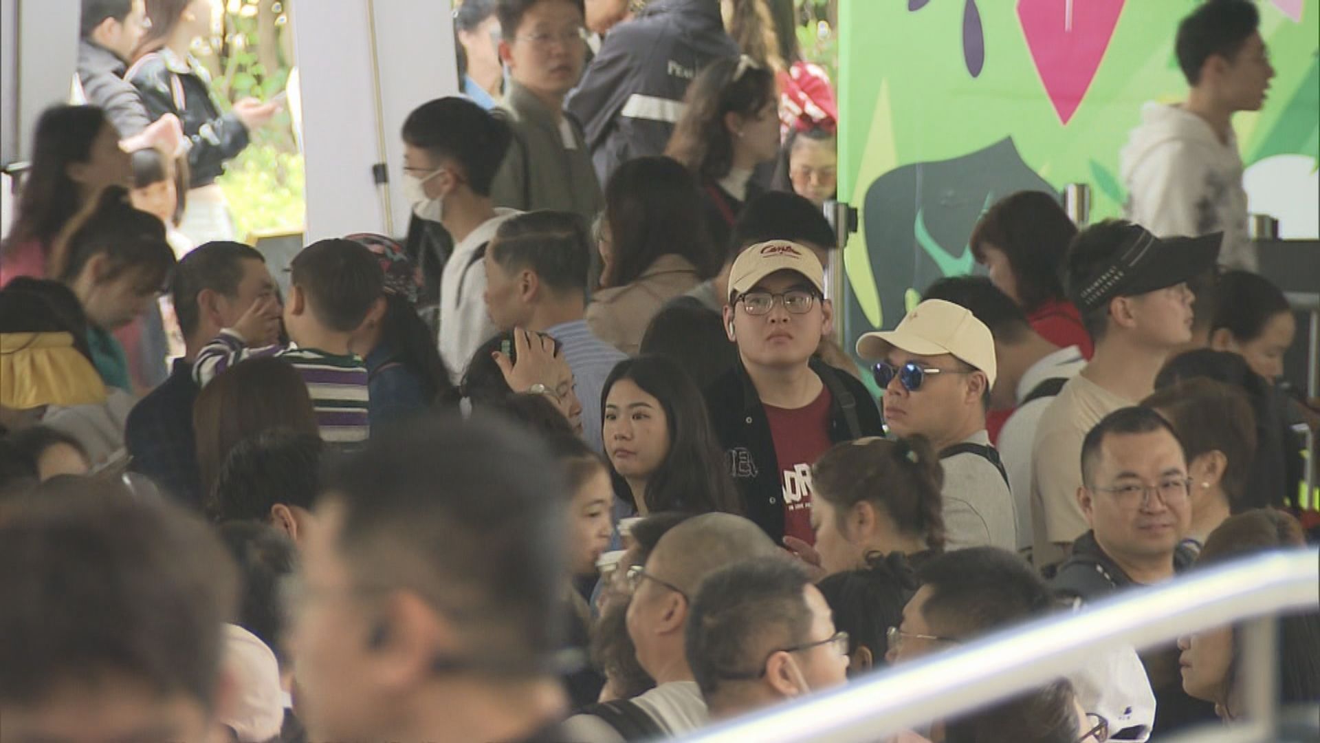 旅發局：首季約1123萬人次訪港 按年增1.5倍