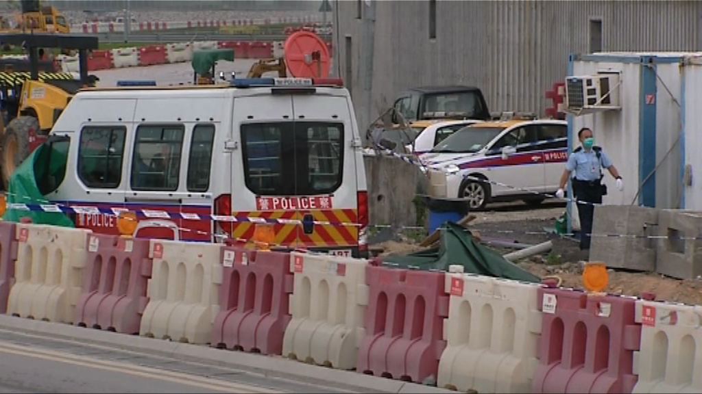 赤鱲角暢連路地盤發現一具男屍