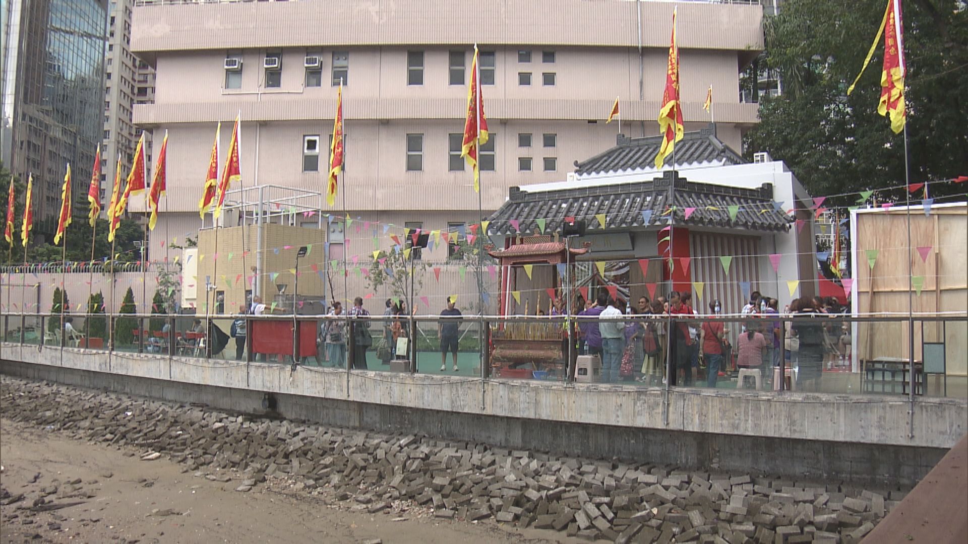 水上天后廟船搬遷上岸 新廟靠近海旁保存廟船特色