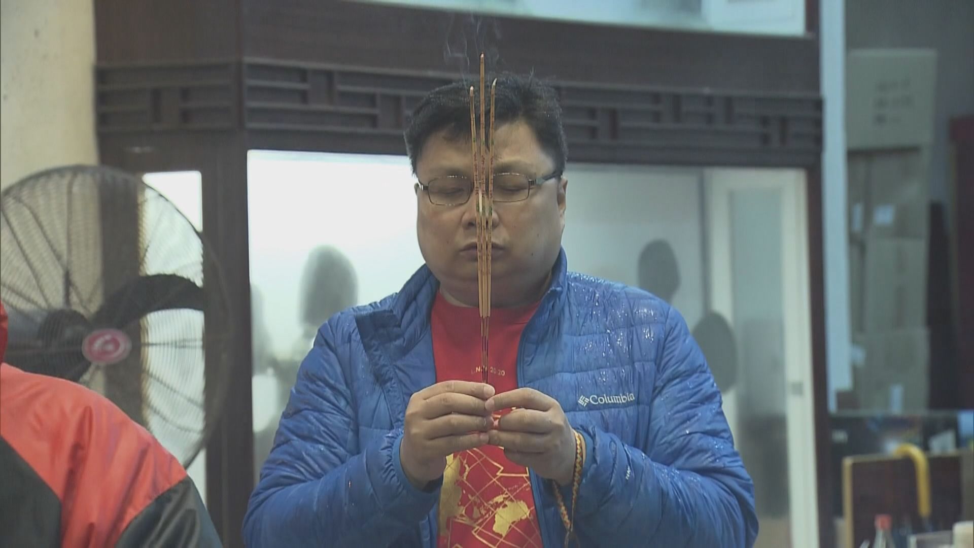 初二車公誕　善信一早到車公廟參拜