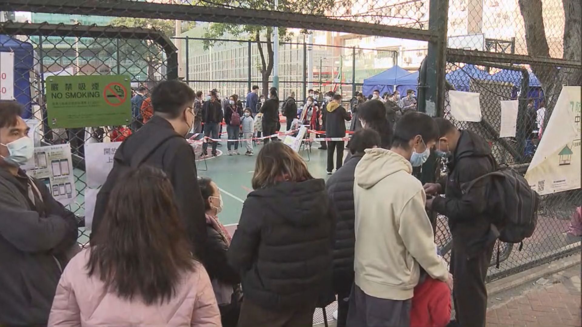 楓樹街檢測站櫃檯增至三倍　七個檢測站提早運作