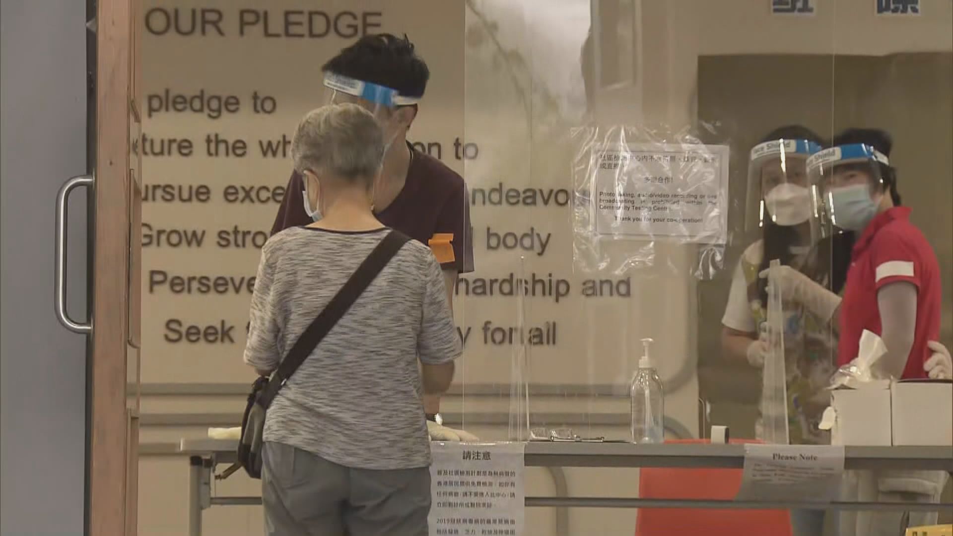 57間檢測中心再延長服務三天　累計逾162萬人採樣