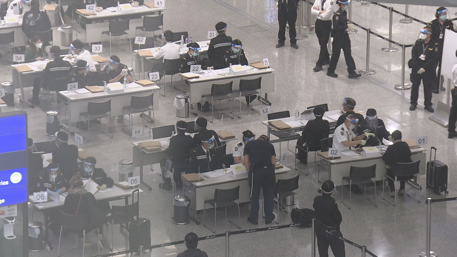 政府在機場試驗快速核酸檢測技術