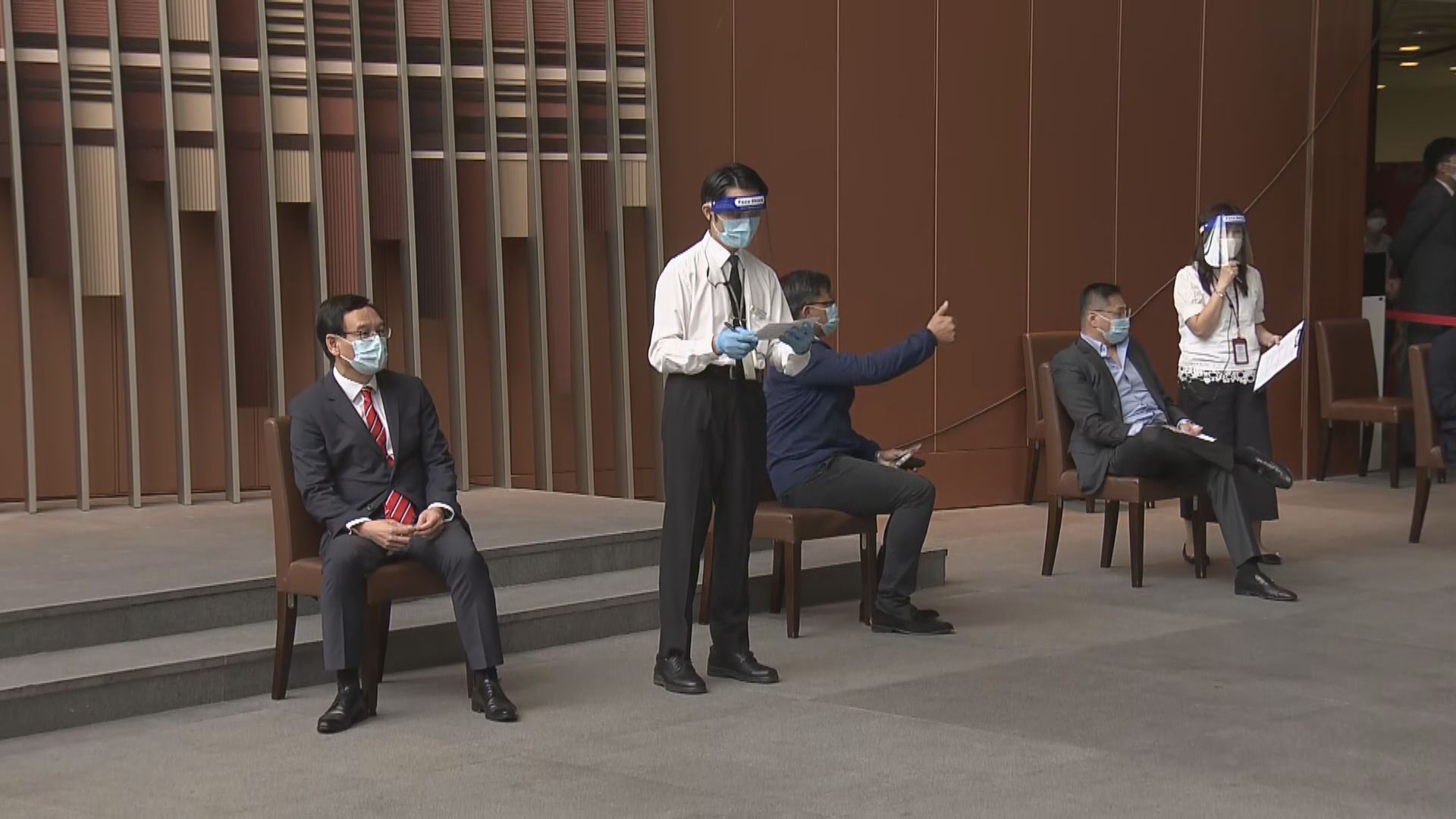 立法會議員進行普及社區檢測　只有建制派議員參與