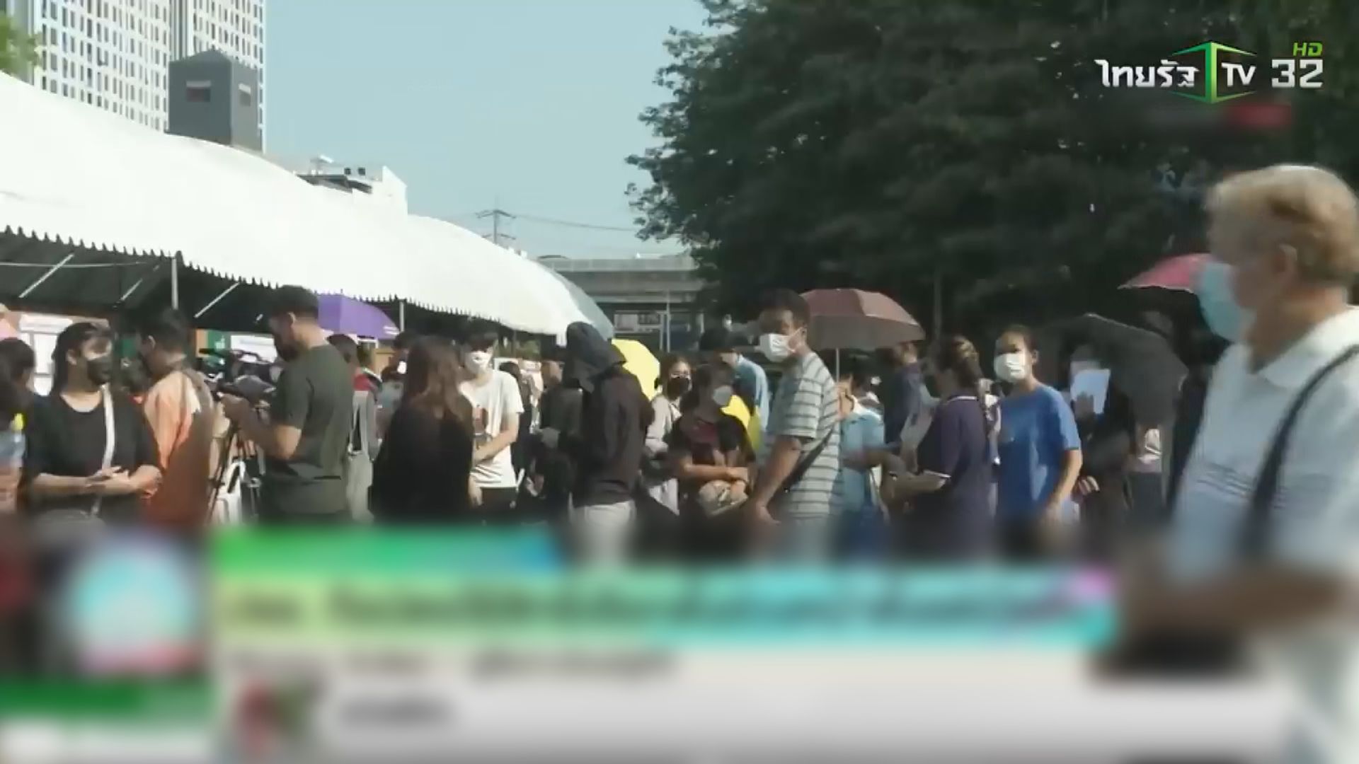 泰國大選提前投票日　高溫下票站大排長龍