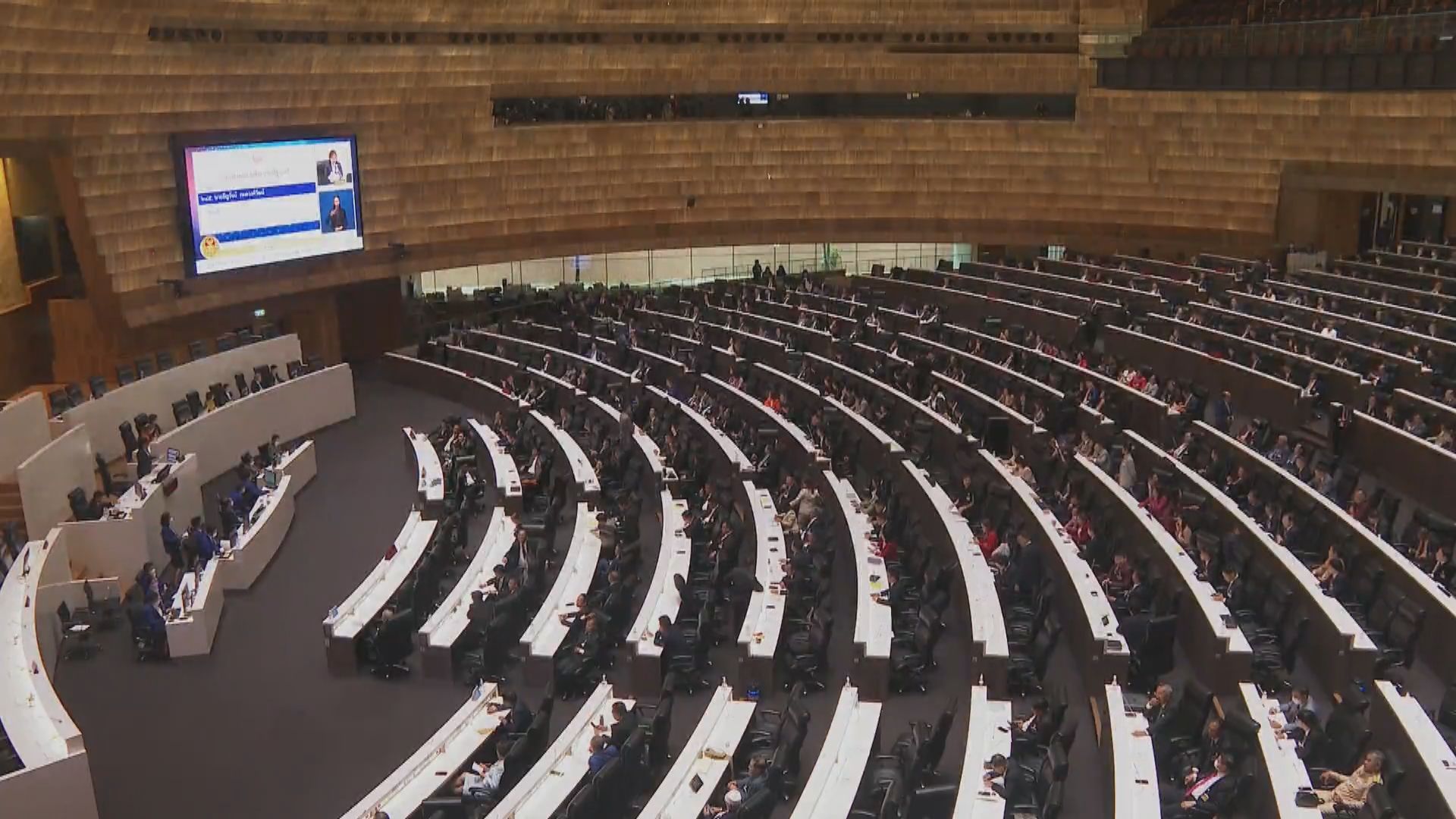 泰國國會投選新任總理 為泰黨社他是唯一候選人