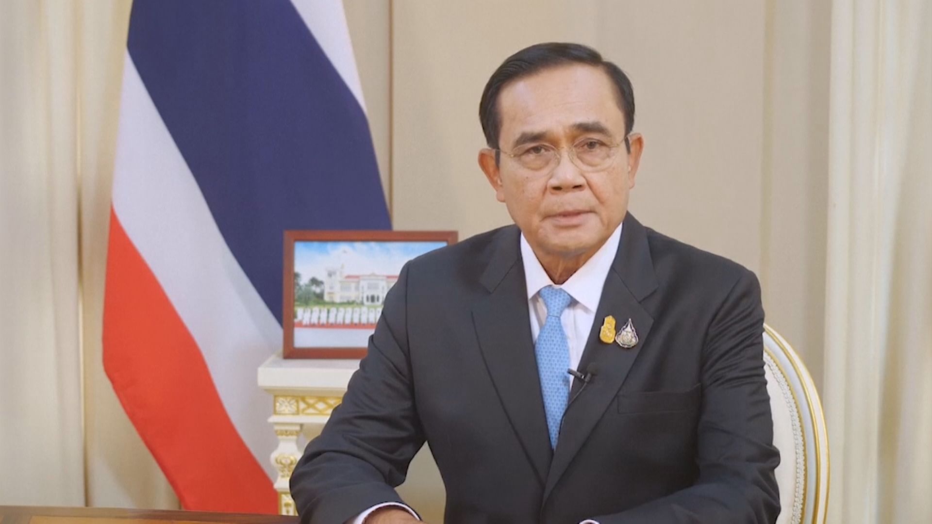 巴育：民眾要在法律容許範圍內爭取民主自由