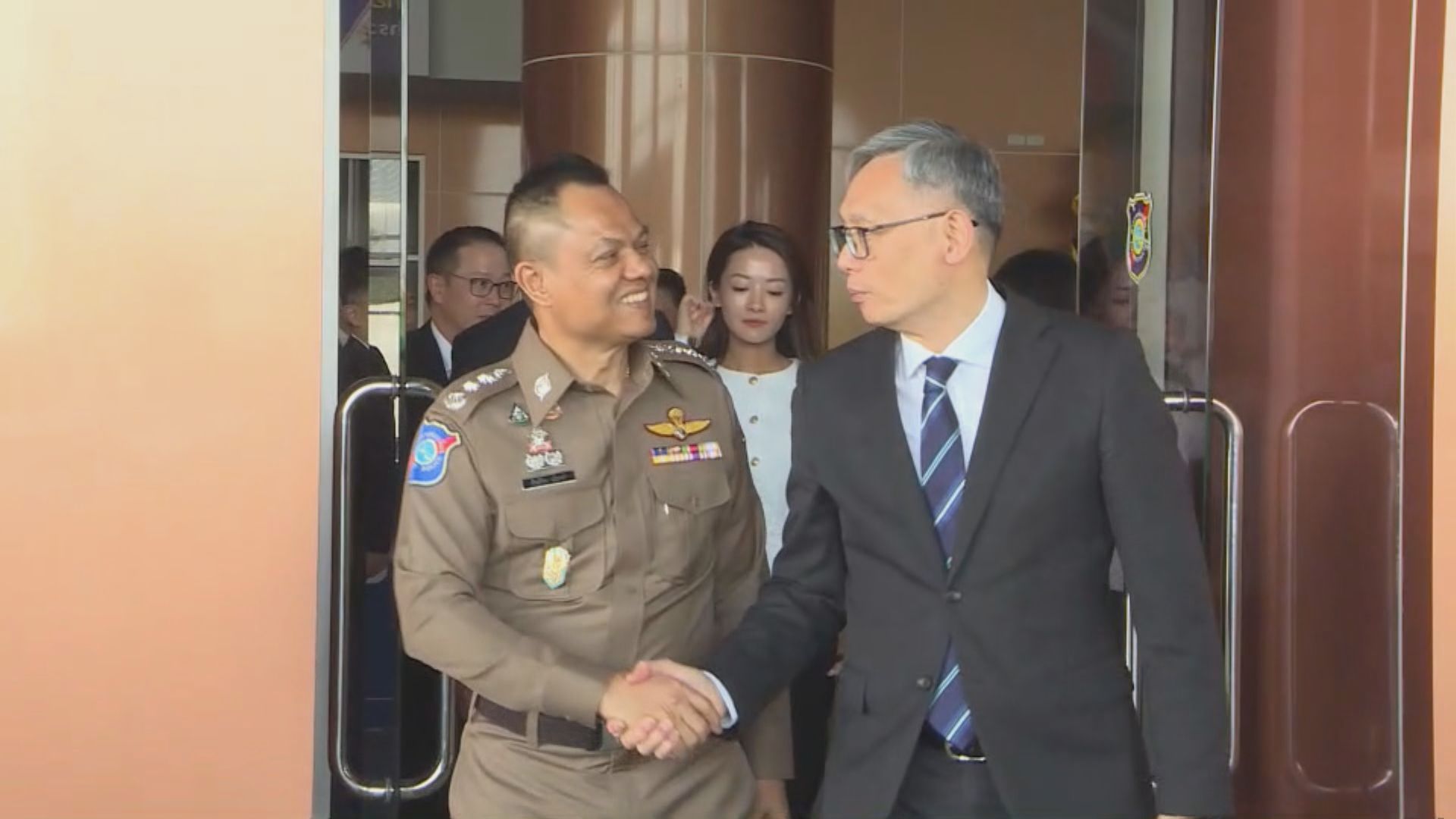 保安局專責小組與泰國警察總署和旅遊警察會面