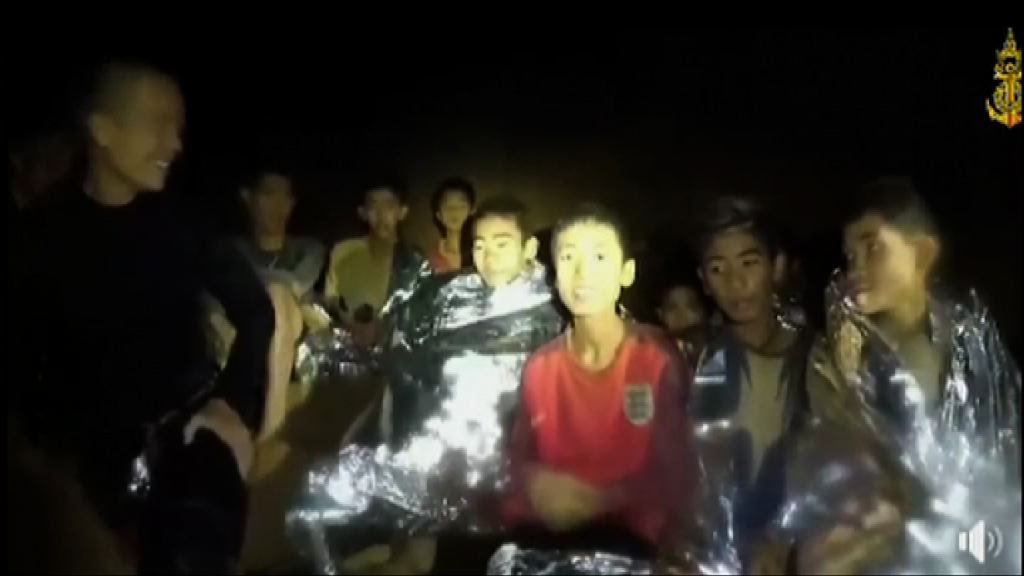 泰國被困洞穴少年陸續獲救　四人已離開洞穴