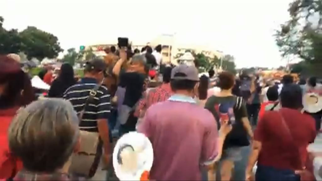 泰民眾示威冀軍方不再支持巴育