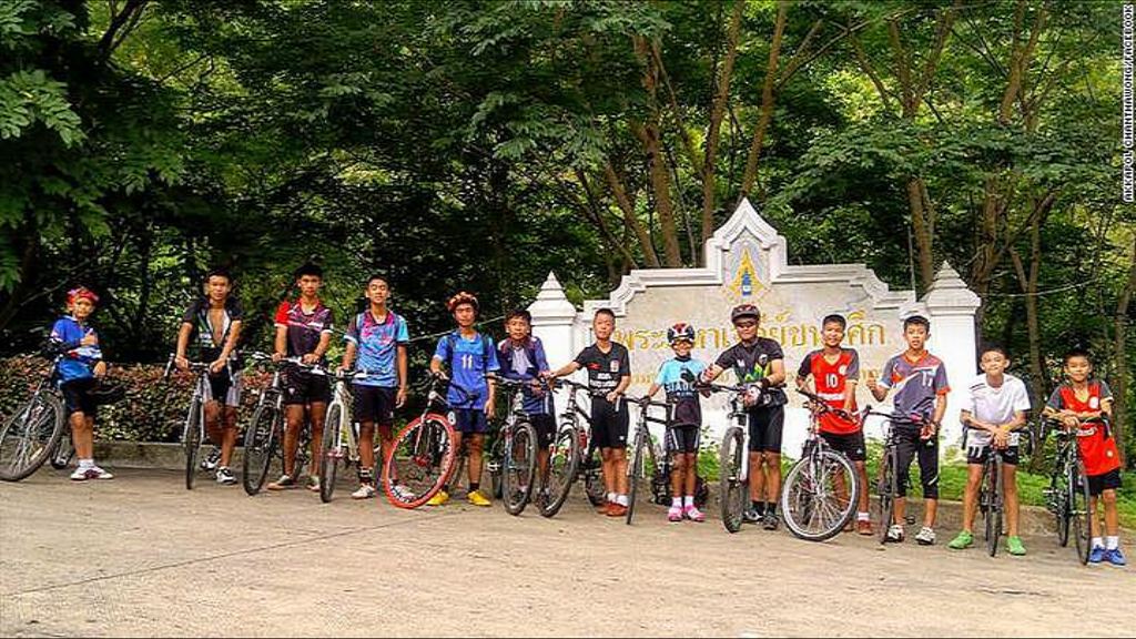 泰國13人被困洞穴一周仍沒音訊