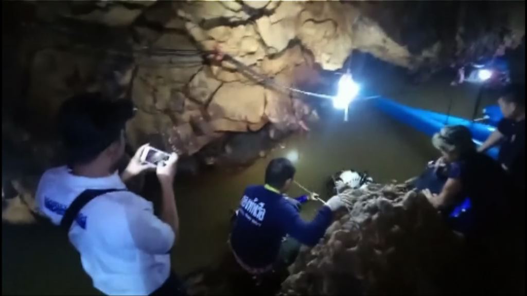 泰國當局已準備好作長時間營救被困溶洞少年