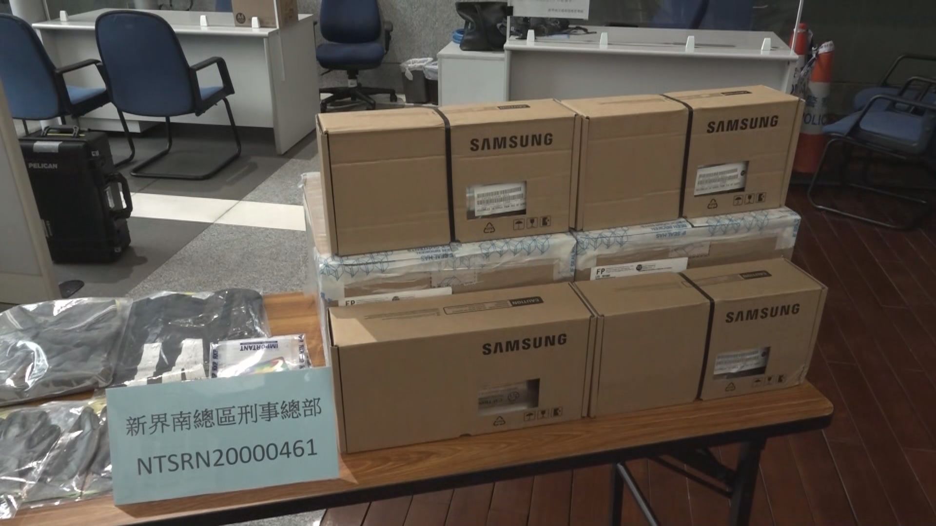 警方拘兩漢涉與12宗電子零件盜竊案有關　