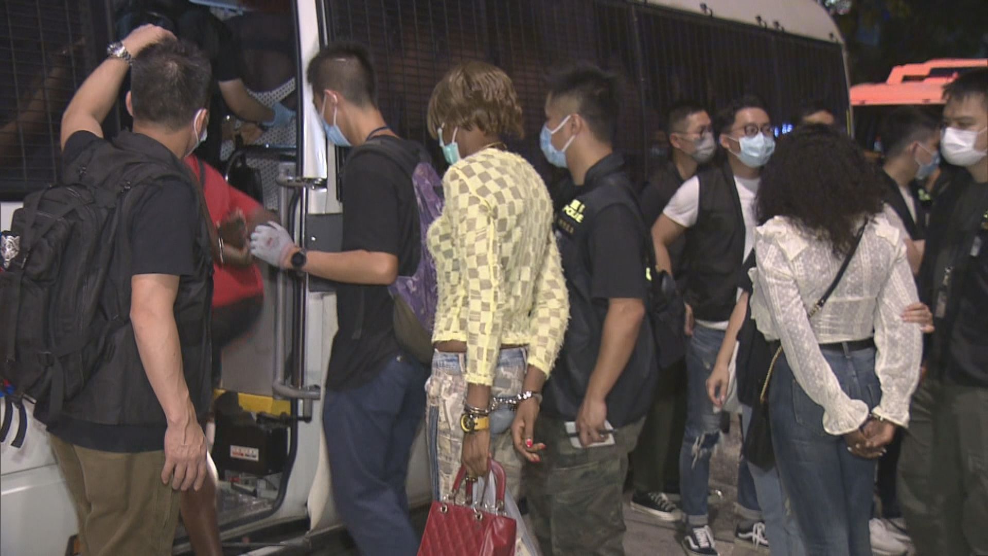 警灣仔破非洲裔盜竊集團拘十三男女