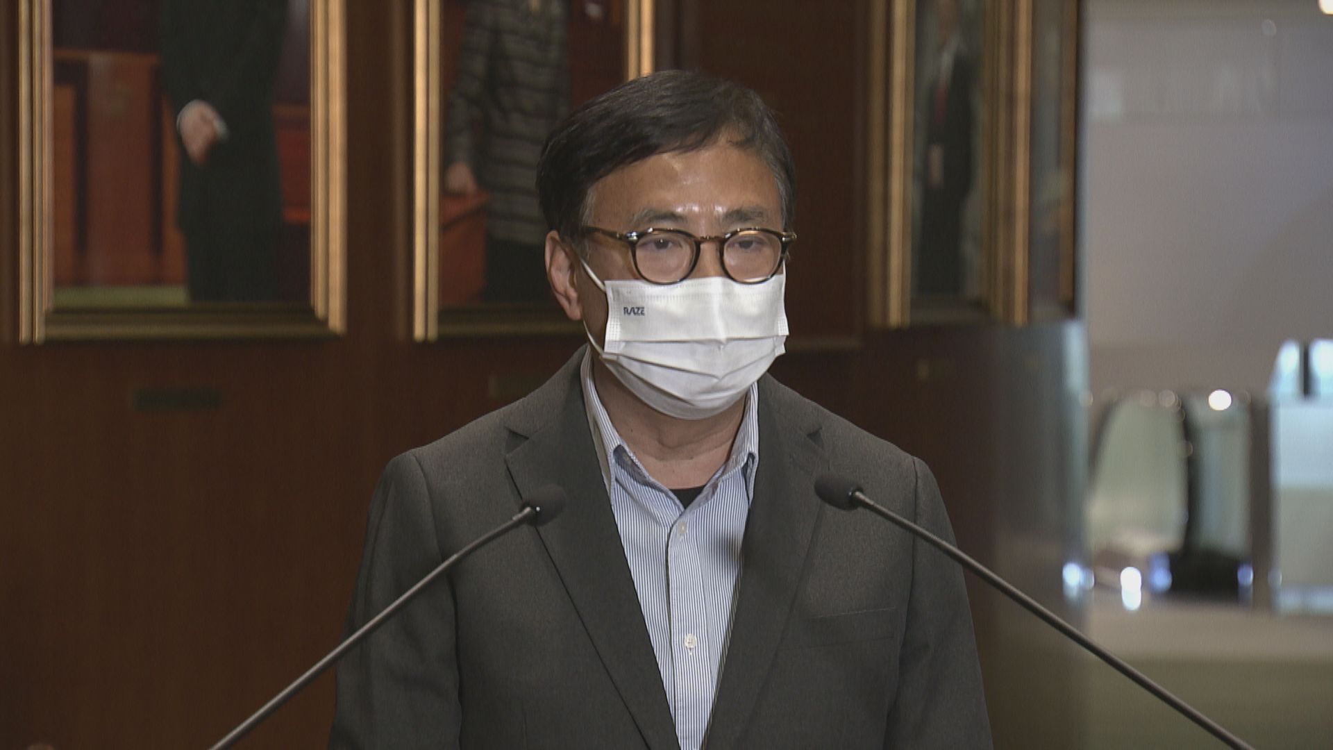 狄志遠引述警方稱下月會完成審視反修例案件