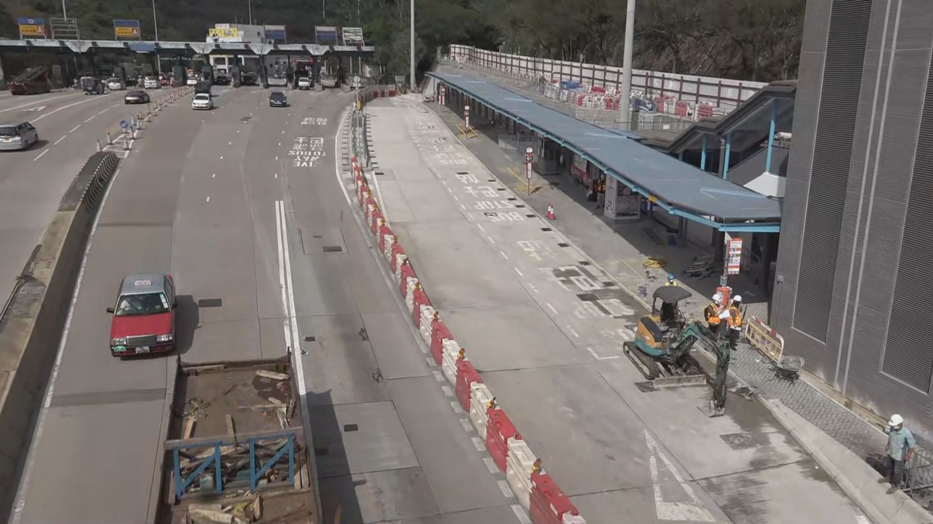 將軍澳隧道九龍方向巴士轉車站下周六啟用