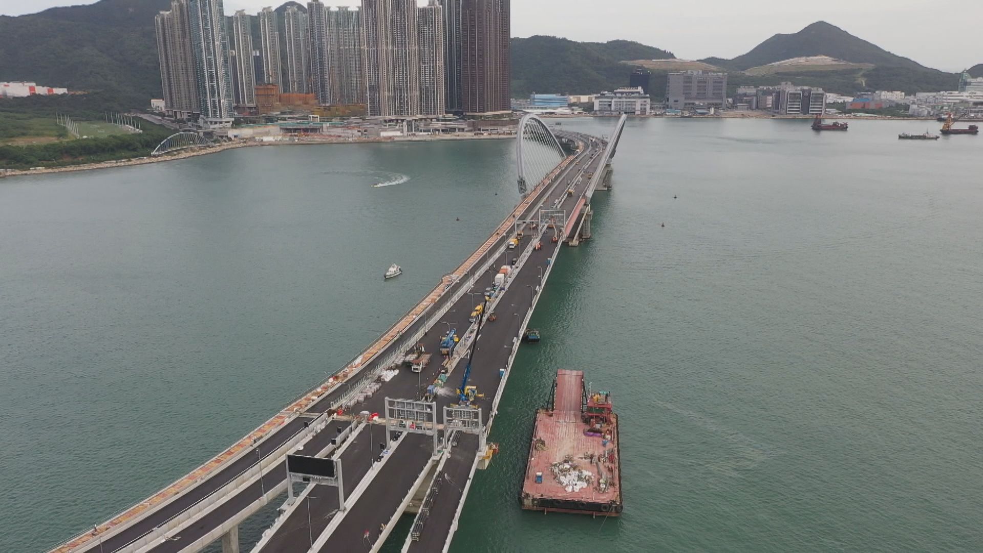 消息指將藍隧道暫定下月11日通車