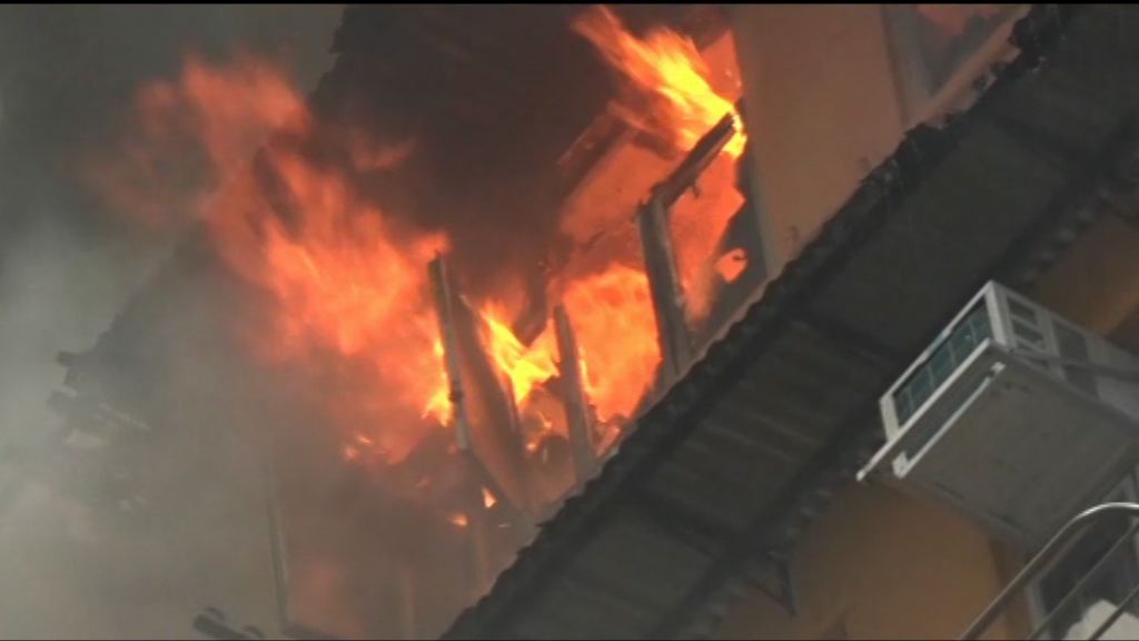 土瓜灣益豐大廈火警　一人送院