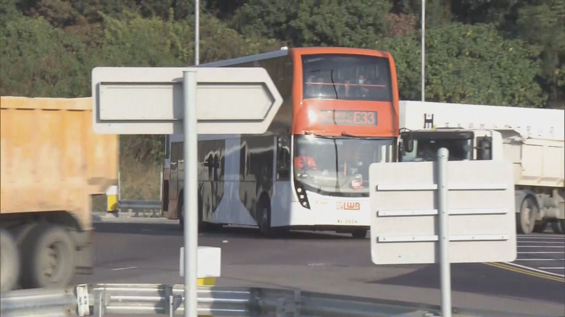 屯門赤鱲角北面連接路通車後首個工作日大致暢順