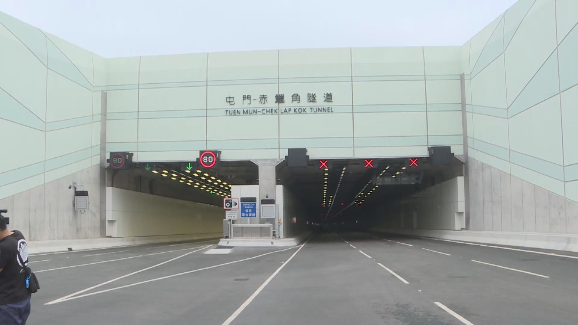 屯門至赤鱲角北面連接路本月廿七日通車