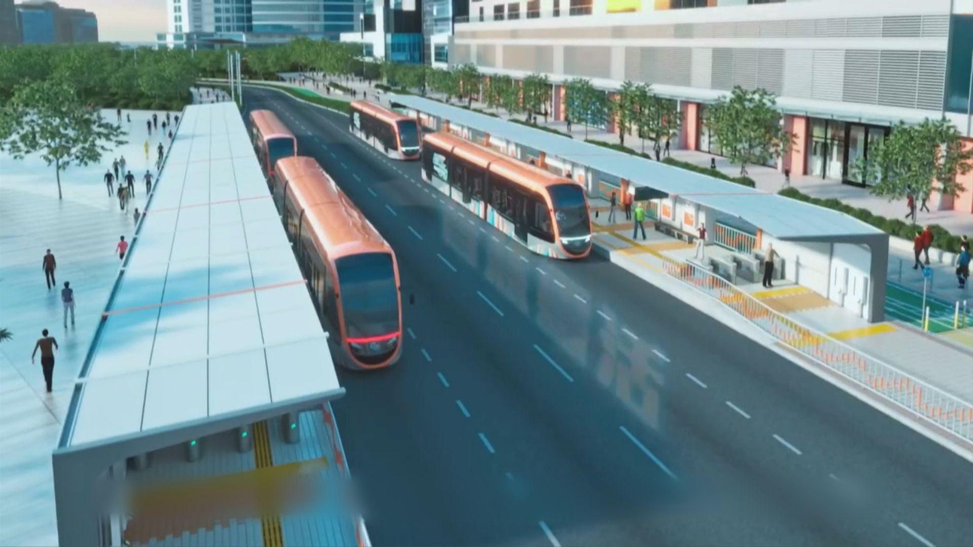 洪水橋/厦村新發展區運輸系統方案刊憲