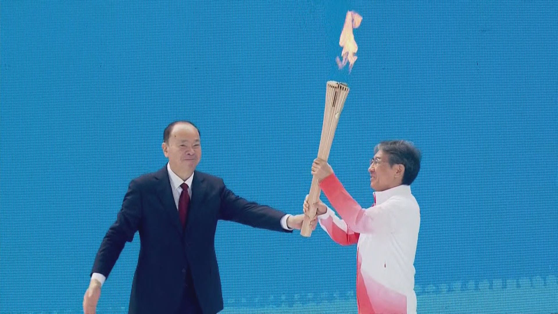 全運會｜粵港澳四地早上同步舉行火炬傳遞儀式