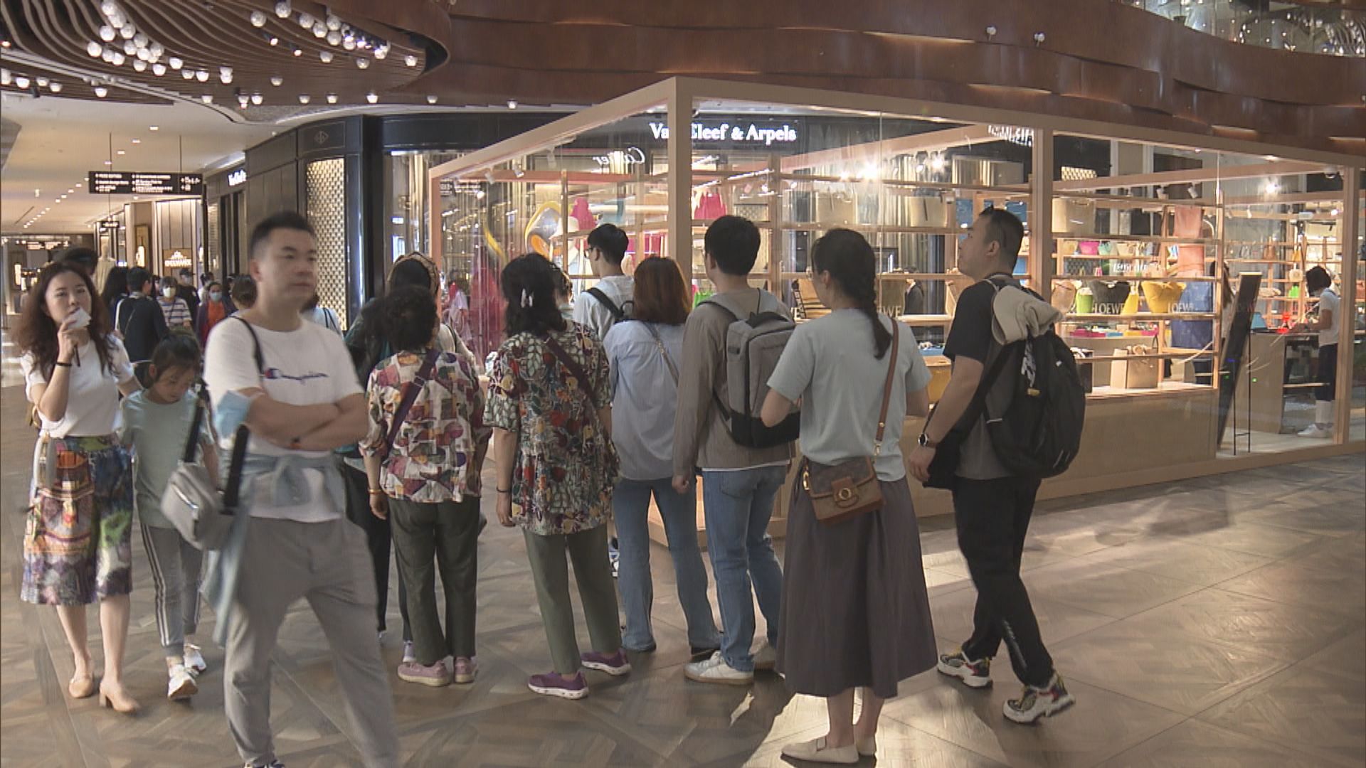 內地五一黃金周結束　過去四日內地旅客入境達56萬人次