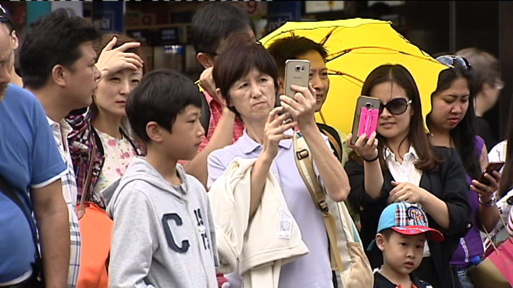 黃金周首兩日內地旅客增逾一成