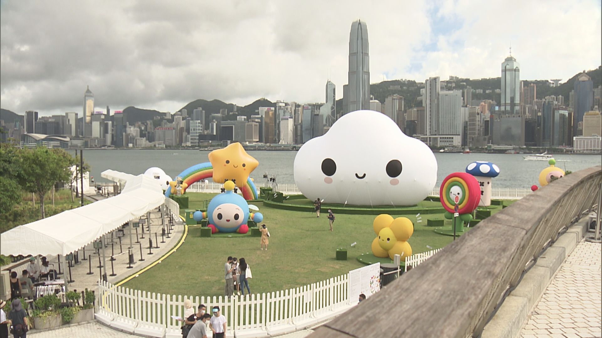 大型藝術裝置現身西九文化區藝術公園