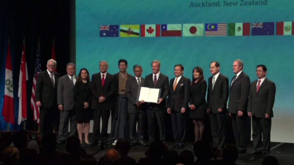 日本牽頭11國力爭達成TPP