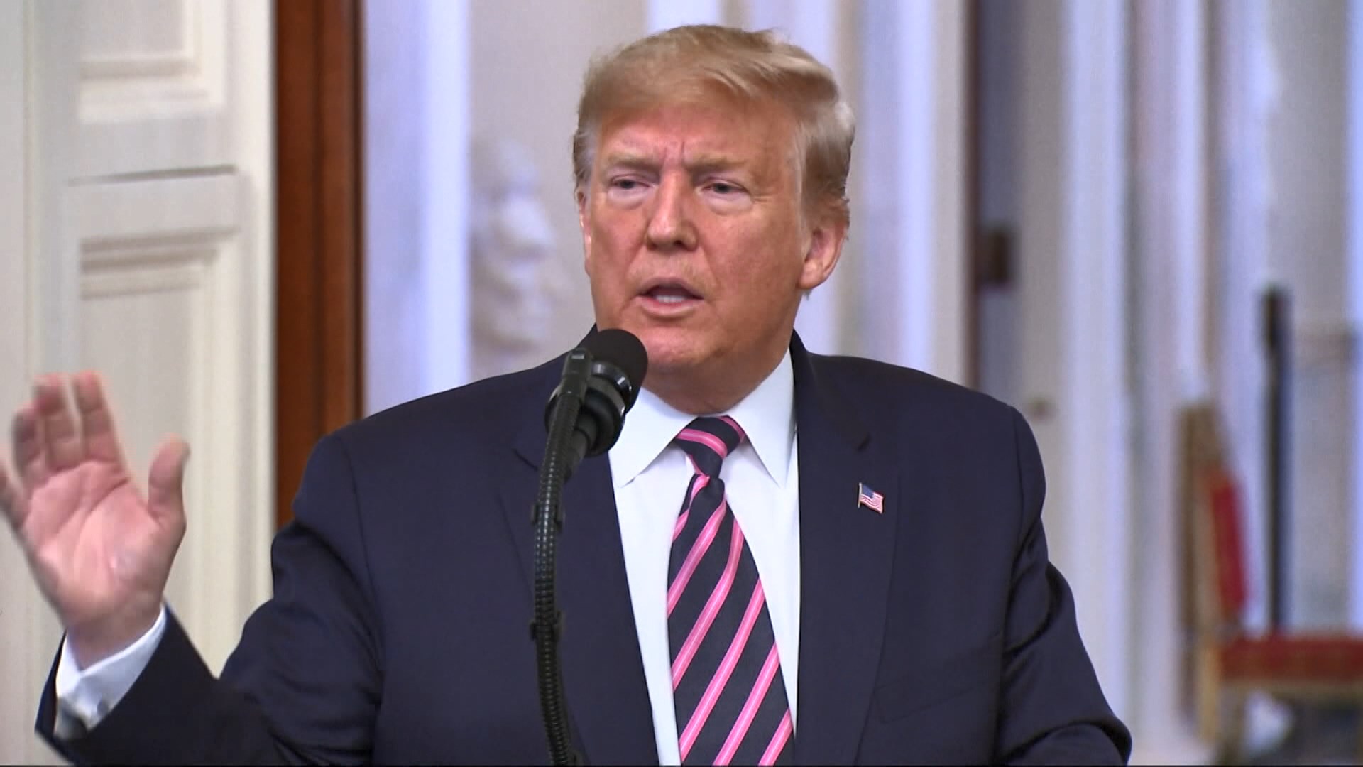 特朗普形容彈劾為一派胡言