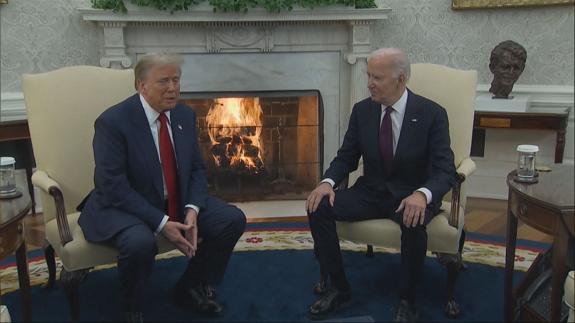 拜登在白宮會見特朗普商討移交權力安排　美國大選後首次會晤