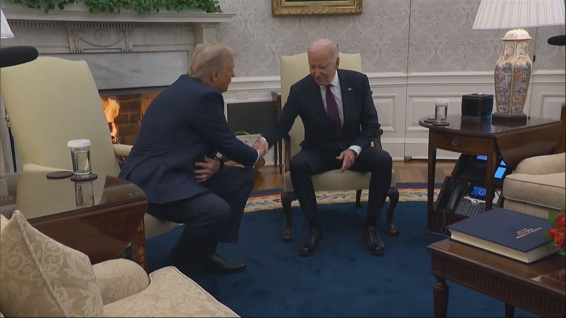 拜登在白宮會見特朗普商討移交權力安排