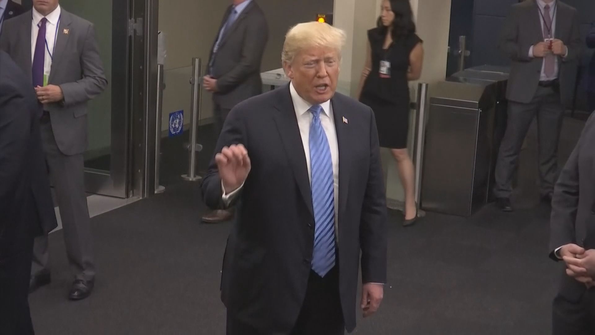 特朗普指摘中國圖干預中期選舉