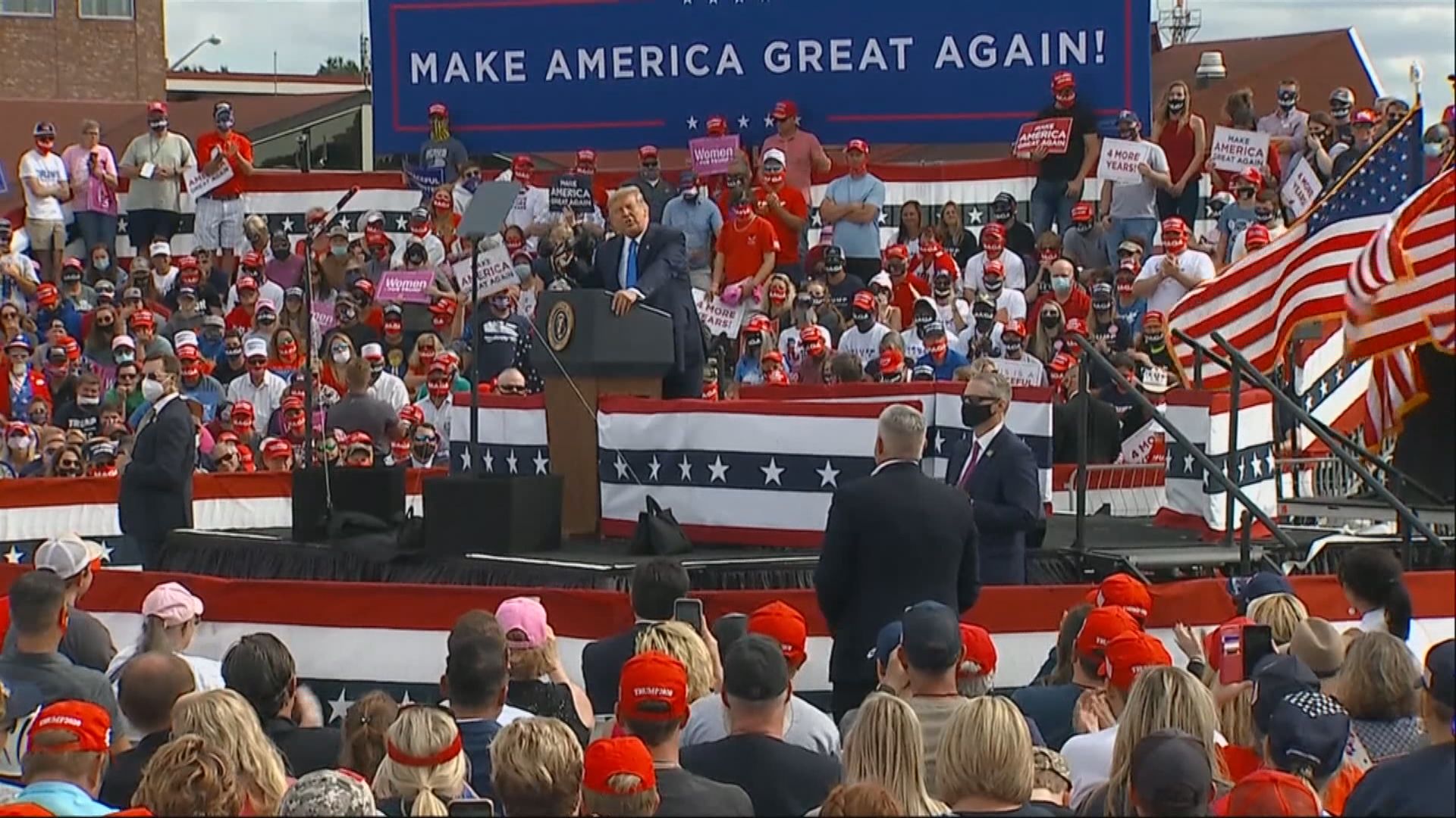 特朗普：拜登當選美國將歸中國所有
