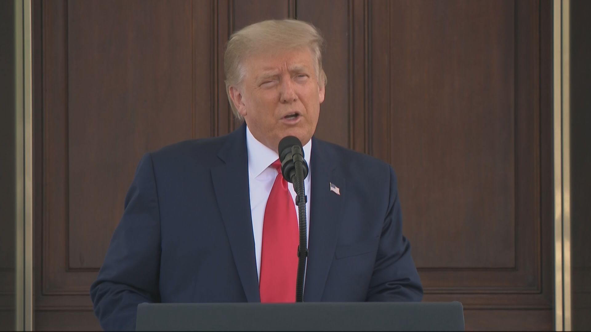 特朗普再次提及中美經濟脫鈎的可能